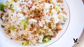 Ginger Garlic Fried Rice Recipe Jean Georges [upl. by Ettennek]