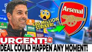 🔥LAST MINUTE BOMBSHELL NOBODY SAW THIS COMING ARSENAL READY TO SIGN £85 MILLION STRIKER [upl. by Attenyl]