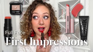 Full Face First Impressions  Tester Produkter For Første Gang  Lidt Unhinged [upl. by Juliane808]