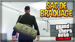 AVOIR LE SAC DE BRAQUAGE  GLITCH GTA 5 ONLINE 142 Duffle Bag Glitch [upl. by Aihsia]