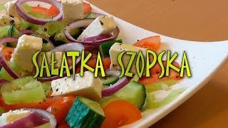 Sałatka szopska  Smakkujawpl [upl. by Nyluqcaj]