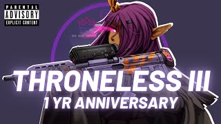 【MV】THRONELESS III  VTuber Minerva MarieSagan 1st Anniversary  Original Soundtrack amp Lore [upl. by Ysle239]