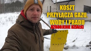 Przyłącze gazu wody i prądu ile to kosztuje w praktyce Uzbrojenie działki w media w praktyce [upl. by Newra]