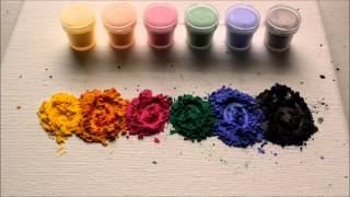 Thermochromic Pigment  6 Color Pods  Product Video [upl. by Eidnas]