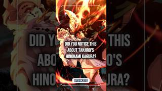 Did You Notice This About Tanjiros Hinokami Kagura tanjiro demonslayer [upl. by Inahteb]