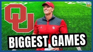 The 3 BIGGEST SEC Games For Oklahoma Football In 2024 [upl. by Innavoeg]