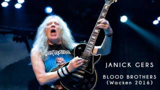 Janick Gers Guitar Only  Blood Brothers Wacken 2016 [upl. by Lach]