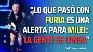 Ceferino Reato explicó que tanto Furia como Milei son “personajes que despiertan amor y odio” [upl. by Tannen]