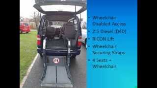 Latest Wheelchair Accessible Vehicle Toyota Hiace 2008 Blue from Mobility Disabled [upl. by Kulseth]