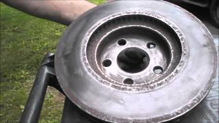 DIY fixing grinding sounds from disc brakes [upl. by Forland]