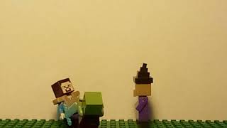 Minecraft stop motion battle By Tuesdaydragon [upl. by Llohcin]