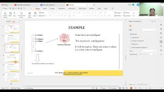 FIRST ORDER LOGIC  R SARASWATHI  SNS INSTITUTIONS [upl. by Yrakcaz]