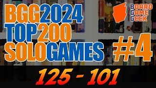 125101  BGG Top 200 Solo Games 2024 4 [upl. by Onairda]