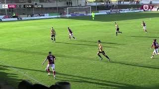 Arbroath 1  3 Dumbarton  Match Highlights [upl. by Adiehsar586]