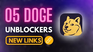 5 New Doge UNBLOCKER Links  Unblocked Websites for School 2024 [upl. by Aziram]