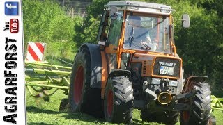 Gras Wenden 2017  Fendt 280P und Claas VOLTO [upl. by Ymirej]