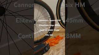 Cannondale super six evo HM  ELITEWHEELS EDGE 45MM elitewheels lightweight [upl. by Yawnoc]