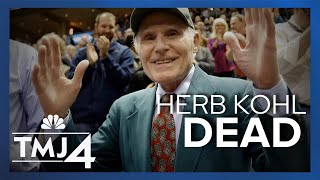 US Senator and Milwaukee Bucks owner Herb Kohl dead at 88 [upl. by Sadowski]