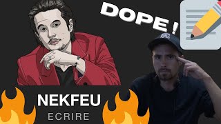 Nekfeu  Écrire ReactionZ [upl. by Vladimir]