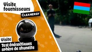 Tests énergétiques sphères shungite 3 et 15 cm avec Cleanergy [upl. by O'Hara]