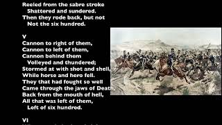 The Charge of the Light Brigade by BY Alfred Lord Tennyson [upl. by Enovad]