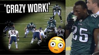 LeSean McCoy Vs Lance Briggs 🤬 ‘CRAZY WORK’ I AM ATHLETE RB vs LB Matchup [upl. by Hanna725]