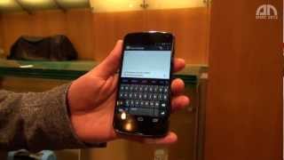 TouchPal Wave AndroidTastatur  HandsOn  MWC 2013  androidnextde [upl. by Saixela919]