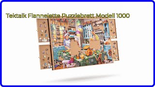 BEWERTUNG 2024 Tektalk Flannelette Puzzlebrett Modell 1000 WESENTLICHE Einzelheiten [upl. by Enttirb]