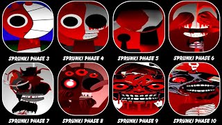 Phase 3 VS Phase 4 VS Phase 5 VS Phase 6 VS Phase 7 VS Phase 8 VS Phase 910 in Incredibox Sprunki [upl. by Aicilef756]