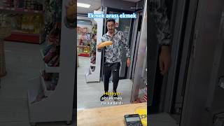 Ekmek arası ekmek bambaşka bir lezzet shorts viral fyp shortvideo viralvideo [upl. by Ecnadnak]