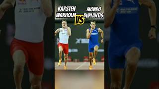 BIG RACE WARHOLM VS DUPLANTIS shorts short youtubeshorts track [upl. by Mycah]