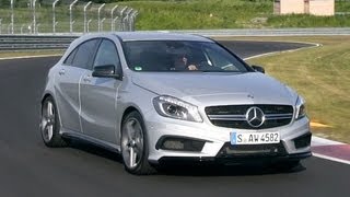 MercedesBenz A45 AMG roadtest English subtitled [upl. by Frame]