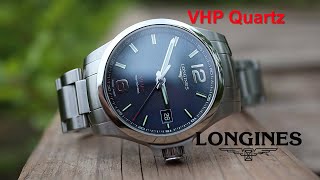 Longines Conquest  VHP Very High Precision Quartz Watch Review [upl. by Enovahs]