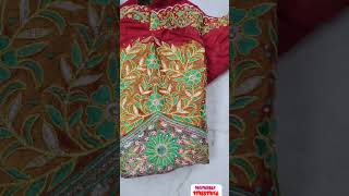 Full hand flower work embroidery fashion [upl. by Clayson]