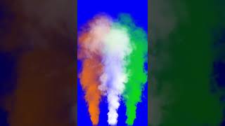 indian flag smoke effect greenscreen [upl. by Hafital]