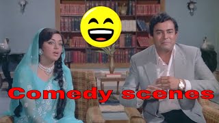 SEETA AUR GEETA  Bollywood Comedy  Hema malini Sanjeev kumar  Comedy scenes [upl. by Kleon235]