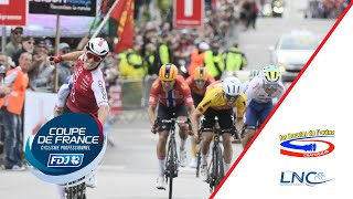 Vivez larrivée des Boucles de lAulne 12 ème manche de la Coupe de France FDJ [upl. by Raye708]