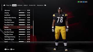 James Daniels Realistic Madden 25 Rating Adjustment [upl. by Jesher298]