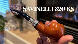 PIPE STORY  Savinelli 320 KS Eleganza Smooth Natural [upl. by Leirda]