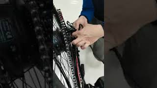 Easy to follow guide to electric bike rear wheel removal for beginners [upl. by Rossuck]