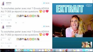 Adixia LMSA Polémique SMS surtaxés Elle se justifie et réagit [upl. by Hector991]