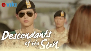 Descendants of the Sun  EP3  Song Joong Ki Comes Out Of Airplane To Greet Song Hye Kyo Eng Sub [upl. by Humfrey]