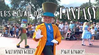 4K Cinematic FESTIVAL OF FANTASY Parade  September 30 2023  Walt Disney World Magic Kingdom [upl. by Yknip]