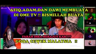 Diba MerajukAfiq Membuaya Di Ome Tv With Adam Dan Dawi  Bismillah Buaya [upl. by Aseuqram]