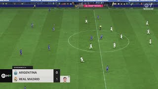 EA SPORTS FC 24 Kick off Player Lock Goal [upl. by Ronacin]