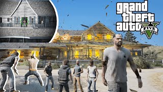 Trevors best sniper shots amp destroying a gangs lab  GTA 5 [upl. by Maxwell]