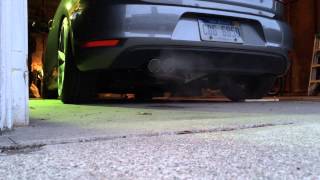 Eurojet Catback Exhaust on 25L mk6 Golf [upl. by Suivat]