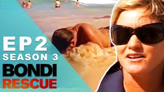 Man Fakes Drowning During A Mass Rescue  Bondi Rescue  Season 3 Episode 2 OFFICIAL UPLOAD [upl. by Letsirc826]