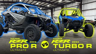 Polaris Pro R RZR VS Turbo R RZR  Which One is The Best Option [upl. by Dodds]