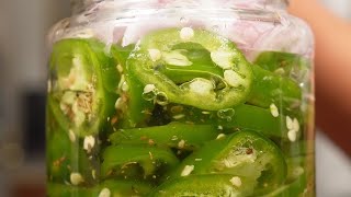 Pickled Jalapeños that make your booty burn [upl. by Yralih]